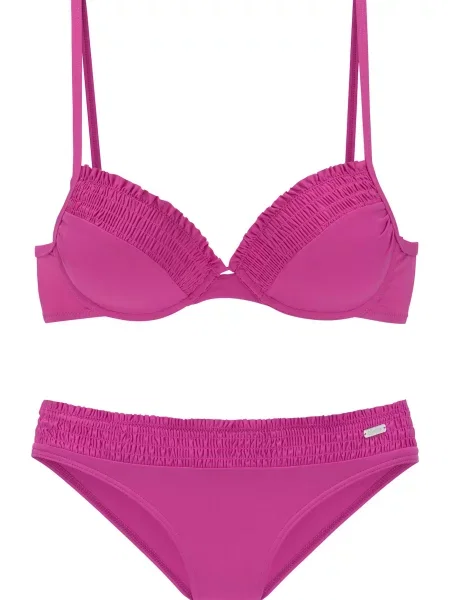 BUFFALO Bikiny fuksia
