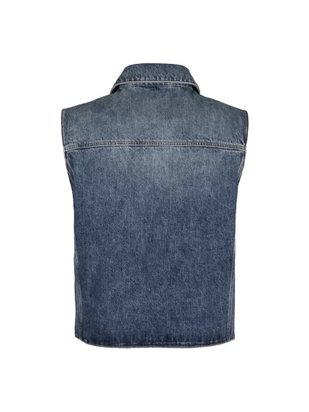 Kamizelka jeansowa Givenchy niebieska