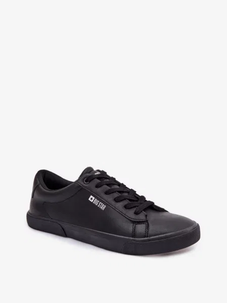 Teniși Big Star Shoes din piele negru
