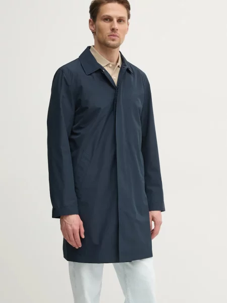 Палто Lindbergh преходен модел тъмносиньо