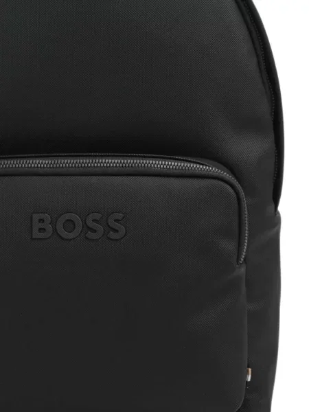 Rucsac Boss cu autograf negru