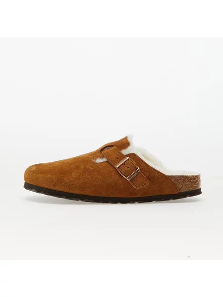Sneakers Birkenstock σουέντ καφέ