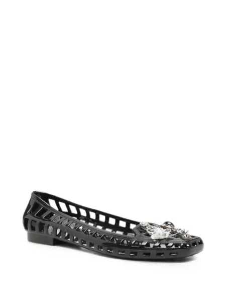 Pantofi cu toc Heavenly Jelly fără toc negru