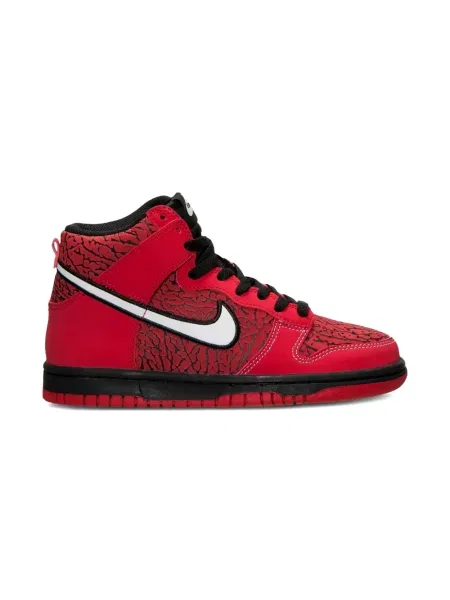 Sneakersy dziecięce Nike Dunk czerwone