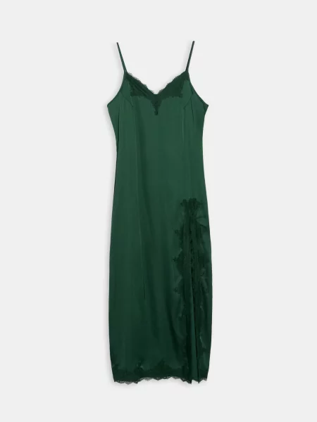 Нічна сорочка синьо-зелений зелена