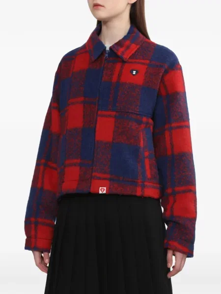 Карирано яке Apee™ By *a Bathing Ape® червено