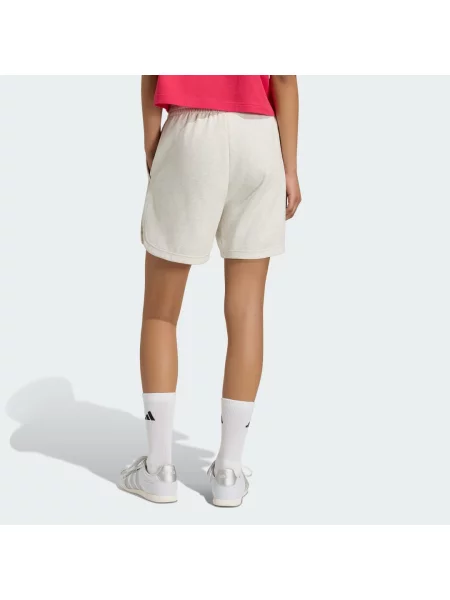 Šortky 3 Stripes Studio Fleece Loose bílé