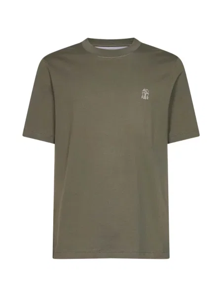 Tricou Brunello Cucinelli verde