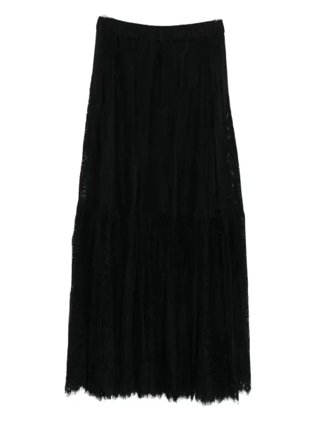Warstwowa maksi spódnica maxi Herskind koronkowa czarna