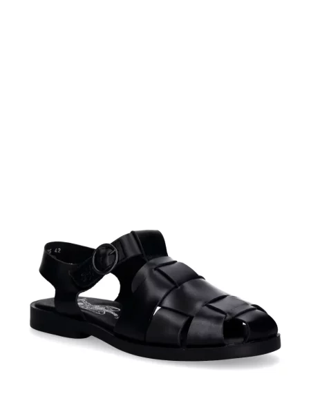 Sandale Fly London din piele negru