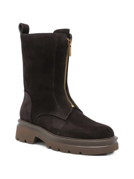 Botine Bruno Premi din piele de căprioară maro