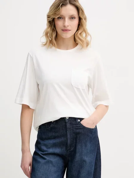 Sisley T-shirt γυναικείο λευκό