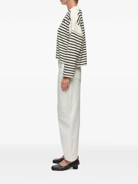 Lung tricou Bimba Y Lola cu dungi din material terry