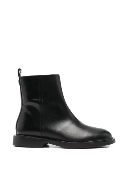 Botine Wonders din piele negru
