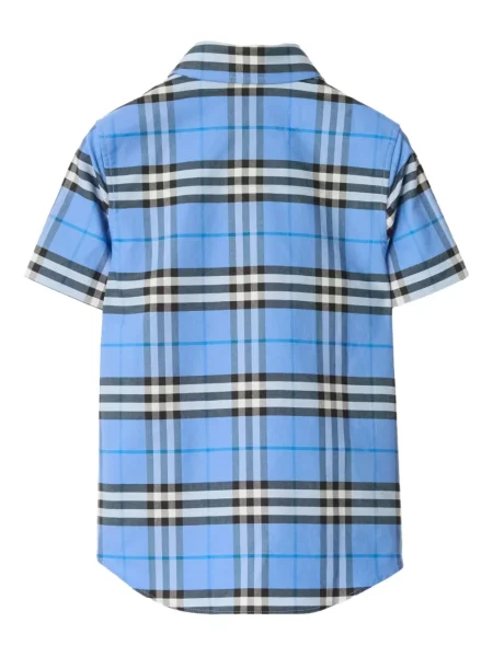 Koszula dziecięca Burberry niebieska