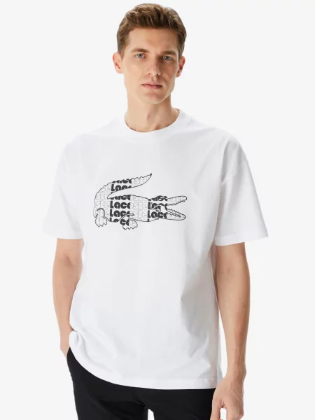 Футболка Lacoste біла
