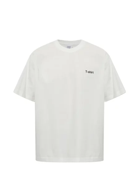 Tricou Vetements cu imagine cu decolteu rotund alb