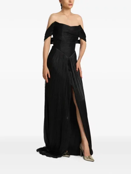 Rochie maxi Miau By Clara Rotescu negru