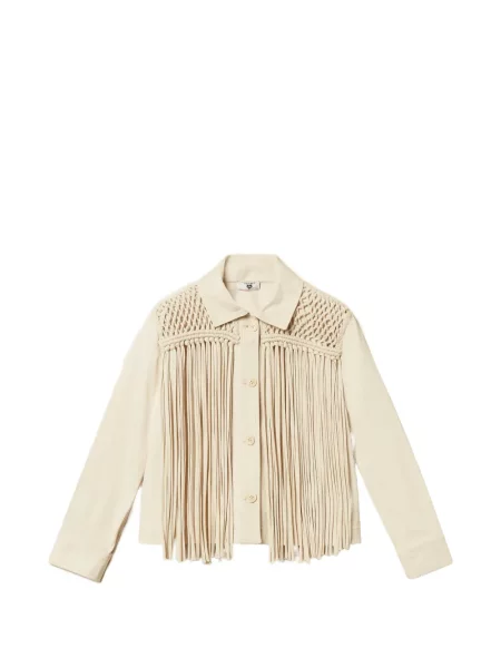 Geacă Twinset cu franjuri