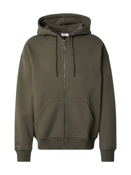 NCO Tepláková bunda tmavozelená