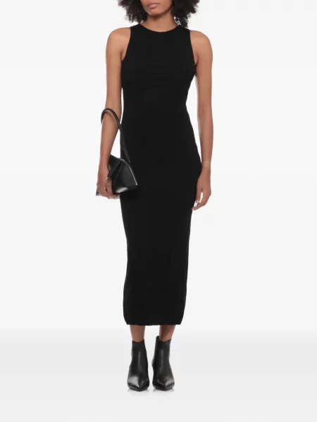 Rochie midi The Attico negru