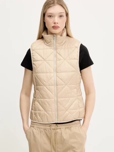 HUGO bezrękawnik przejściowy beżowy