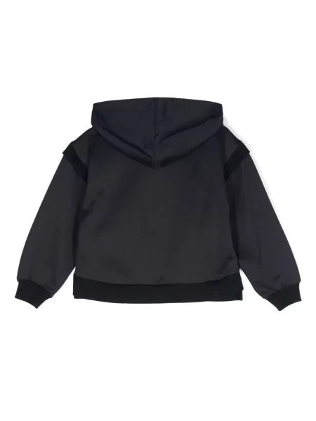 Bluza z kapturem dziecięca Monnalisa niebieska