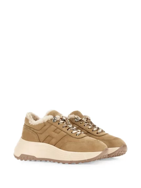 Sneakerși Hogan din piele de oaie