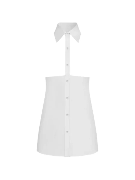 Top Dolce & Gabbana din poplin alb