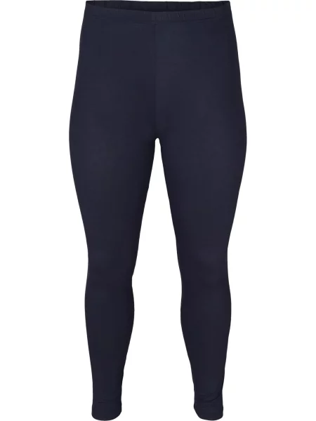 Zizzi Leggings marin albastru