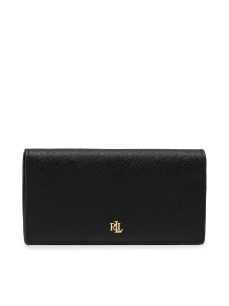 Lauren Ralph Lauren Peněženka zlatá černá