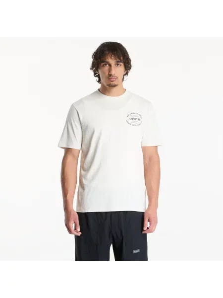 Tricou Napapijri Swhol Ss Fancy Beige S bej