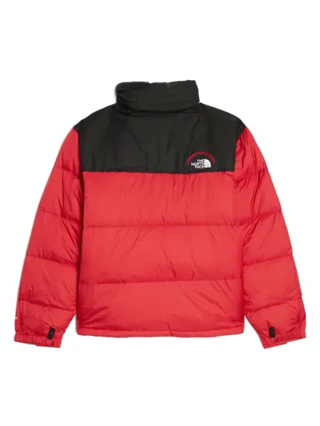 Retro stiliaus pūkinė striukė The North Face raudona