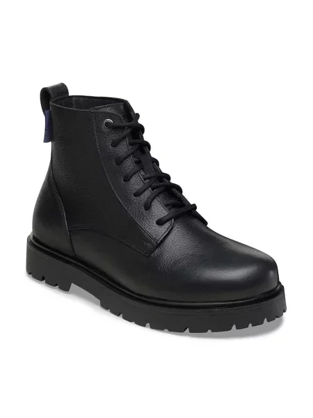 Ψηλές μπότες Birkenstock Highwood Lace Mid μαύρο