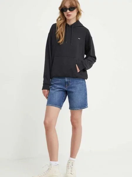 Bluza z kapturem typu oversized Levi's czarna