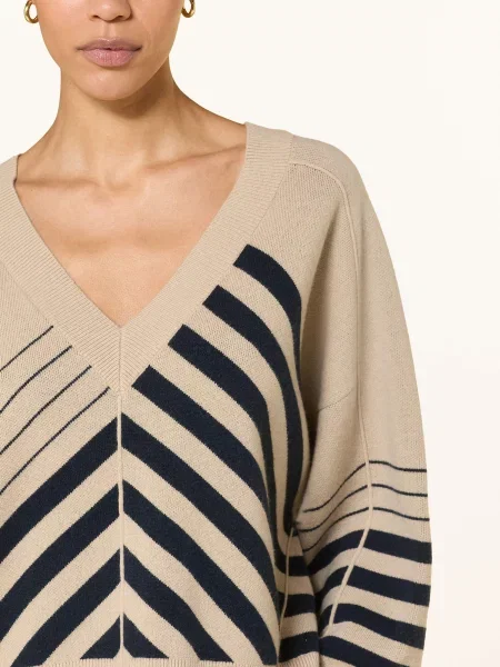 Boss Sweter Fudali beige beżowy