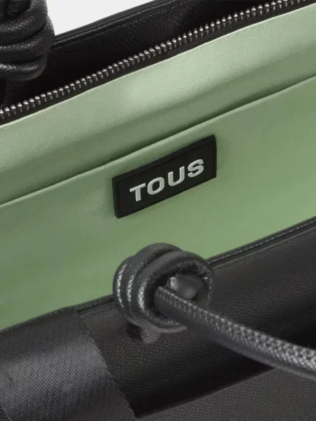Кожаная сумка Tous черная