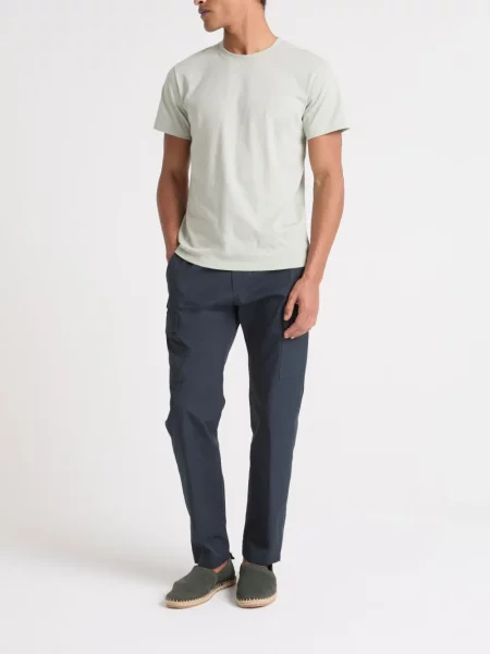 Pantaloni cargo Yves Salomon albastru