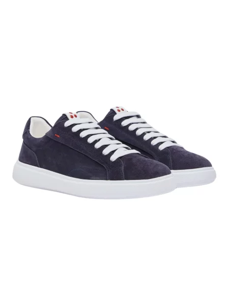 Sneakersy Peuterey skórzane niebieskie