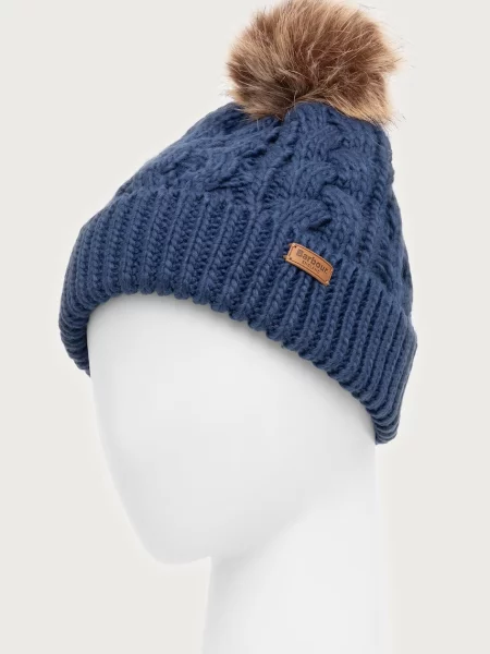 Barbour căciulă cu pompon pentru femei