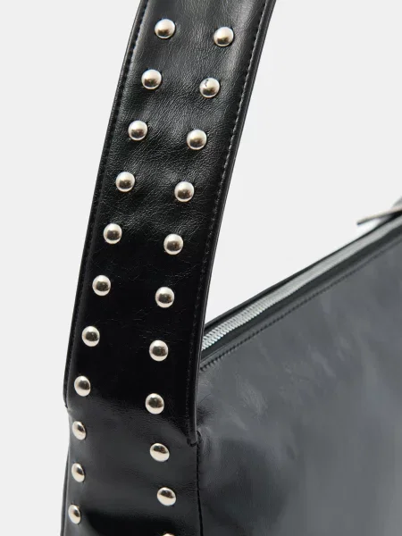 Сумка-хобо чорний