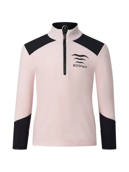 Bluza polarowa dziecięca Bogner różowa