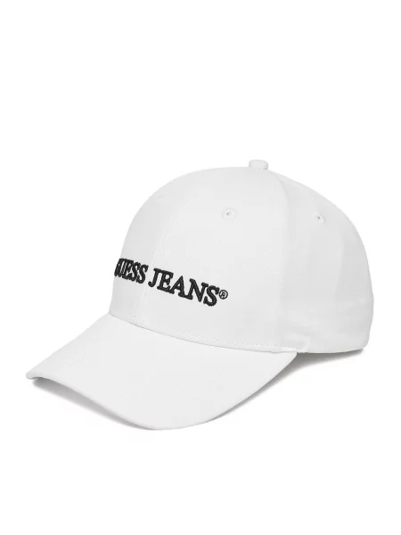 Guess Jeans Șapcă alb