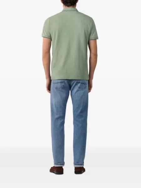 Tricou polo Hackett London verde