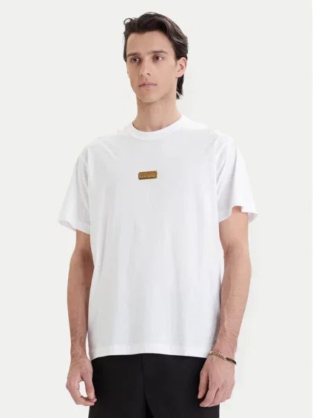 Tričko Versace Jeans Couture bílé