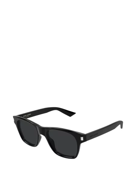 Sunčane naočale Saint Laurent Eyewear s autogramom crna