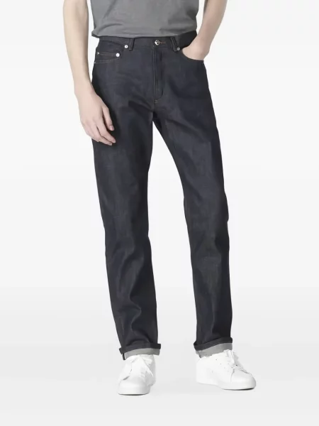 Blugi A.p.c. cu 5 buzunare albastru