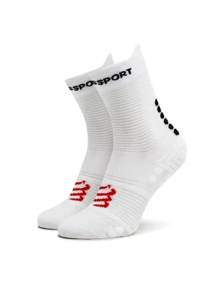 Compressport sportske čarape Pro Racing bijela