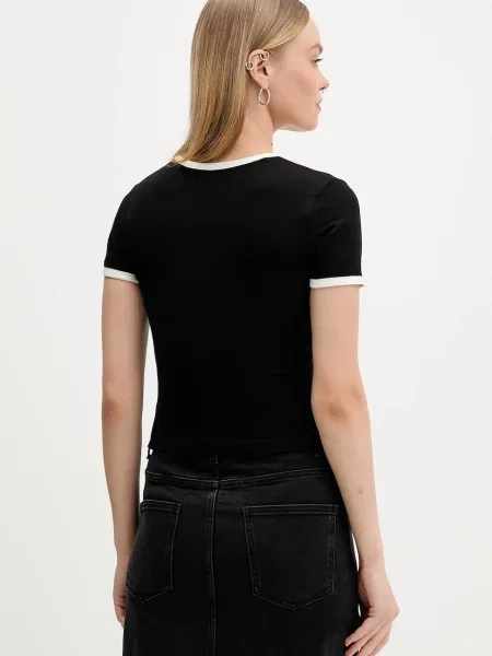 Tričko Guess Jeans černá