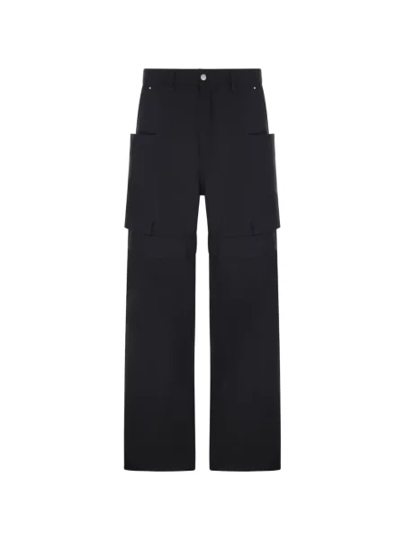Spodnie cargo Rick Owens czarne